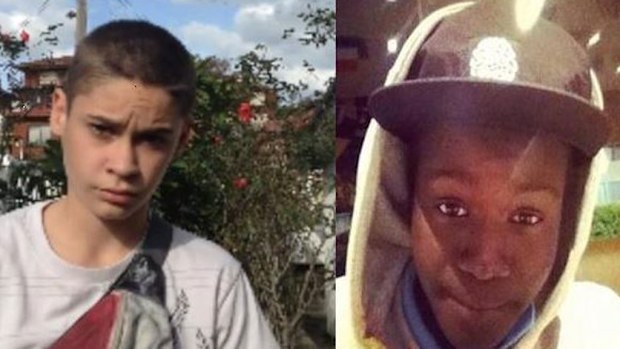Robert Whitfield and Deng Lual are missing after a police pursuit at Airds. (Picture: Supplied)