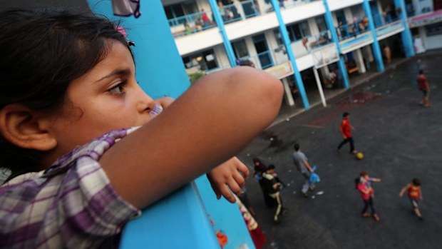 The truce follows an attack near a UN school that killed 10 people. (Getty Images)