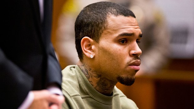 Chris Brown has had a string of criminal assault charges against him. (AAP)