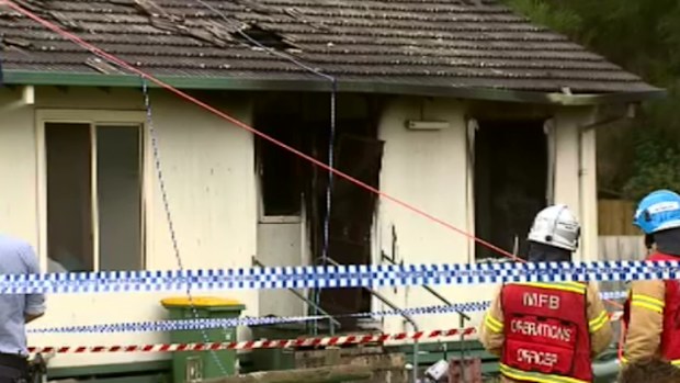 A man has died after fire tore through a unit in Preston. (9NEWS)