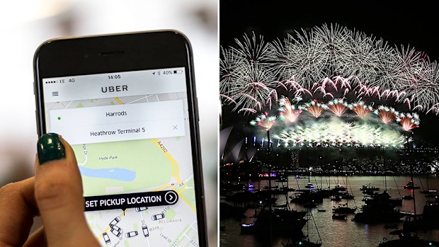 Uber has updated its app to warn riders about unacceptable behaviours ahead of New Year's Eve. (AAP)