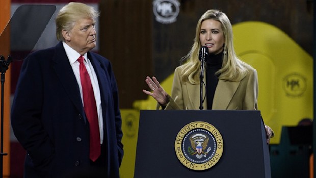  IVANKA AND TRUMP