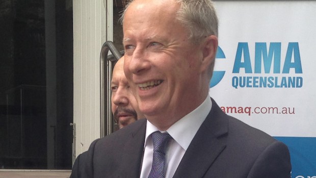 AMAQ President Dr Shaun Rudd. (AAP)
