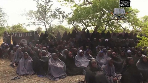 The girls were kidnapped in 2014.
