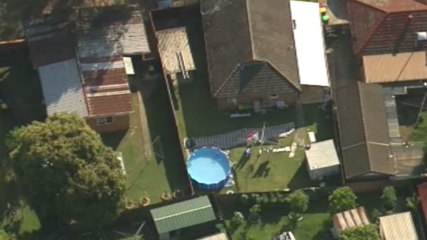 Police believe the boy got out of the pool before collapsing. (9NEWS)