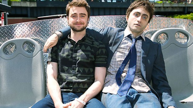 Daniel Radcliffe is travelling America alongside a dummy doppelganger that served as his corpse in his latest film. (A12)