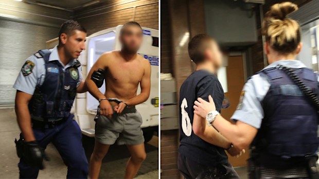 Police arrested two men today over the alleged robbery. (NSW Police Force)