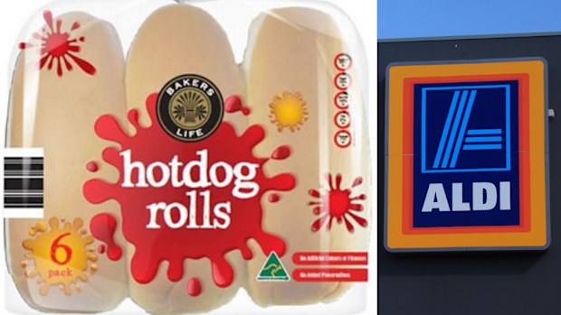 Some hot dog rolls sold at Aldi have been recalled. (NSW Food Authority, AAP)