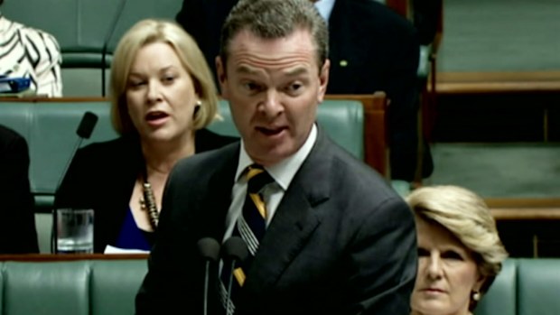 Christopher Pyne. 