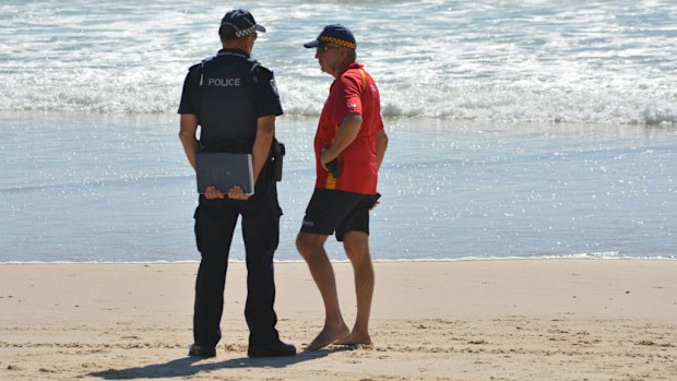 Police have concluded the search for the missing swimmer (AAP).