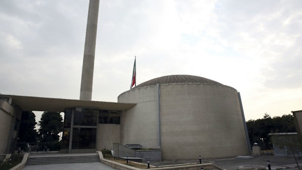 Headquarters of the Atomic Energy Organization of Iran in Tehran. (AAP)
