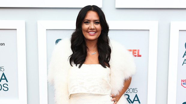 Real Housewives of Melbourne cast member Lydia Schiavello at the ASTRA Awards. (AAP)
