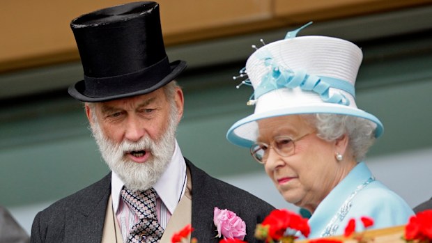 Prince Michael with Her Majesty