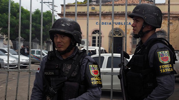 A riot at the D
desembargador Raimundo Vidal Pessoa jail in Brazil has left four dead. (AFP)