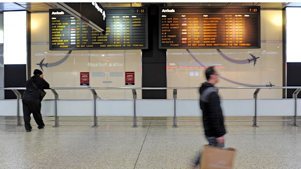 Melbourne border force strikes continue today. (AAP)