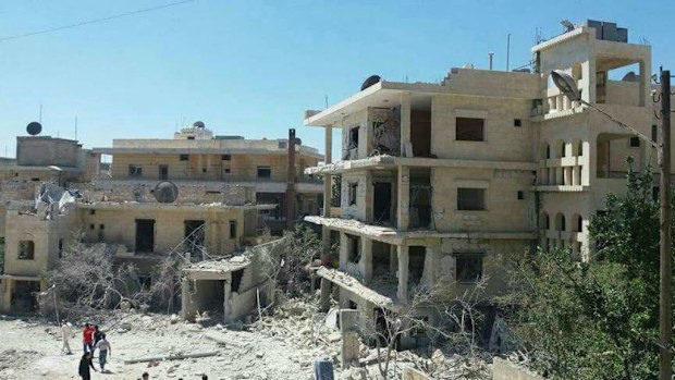 Save the Children has appealed for donations following the bombing of  a maternity hospital it supports in Syria. (Twitter/Save the Children UK)