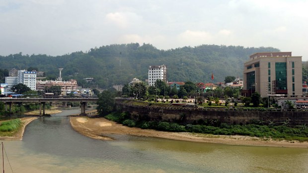 The northern Vietnam city of Lao Cai. (HOANG DINH NAM/AFP/Getty Images)