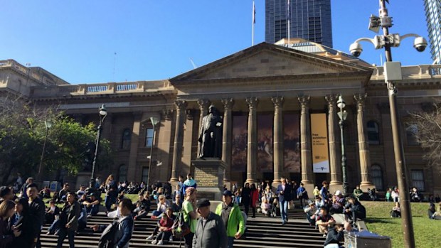 The State Library of Victoria was one of the historic buildings featured in Open House Melbourne 2016. (Twitter)