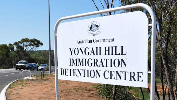 The detainee was being held in the Yongah Hill centre. (AAP)