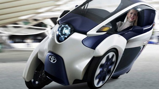 Toyota i-Road. (Supplied)