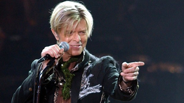 David Bowie in 2004. (AAP file image)