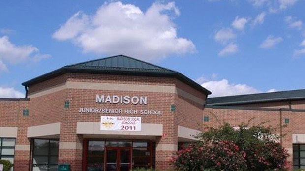 A 14-year-old boy has been charged following a shooting at Madison High School in Ohio. (Supplied)