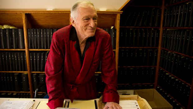 Hugh Hefner. 