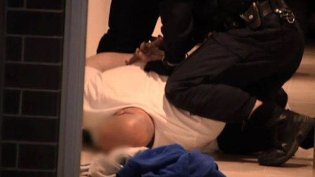 Three people have been arrested during a drug raid in Sydney. (9NEWS)