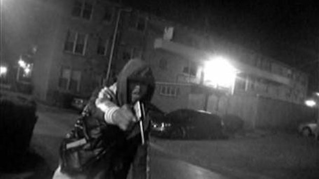 The man threatened the taxi driver with a gun and attempted to rob him. (Victoria Police)