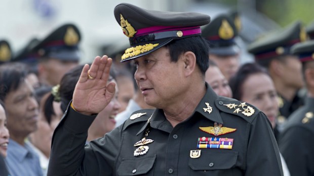 Thailand's junta-picked national assembly chose coup leader General Prayut Chan-O-Cha as prime minister in a one-horse race that entrenched the military's hold on power. (PORNCHAI KITTIWONGSAKUL/AFP/Getty Images)