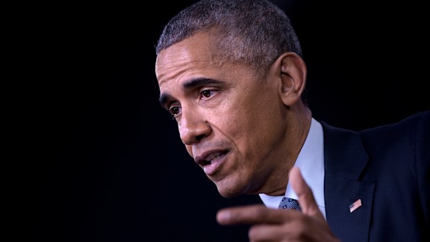 US President Barack Obama speaks at a press conference at the Pentagon in Washington, DC on August 4, 2016 shows. (AFP)