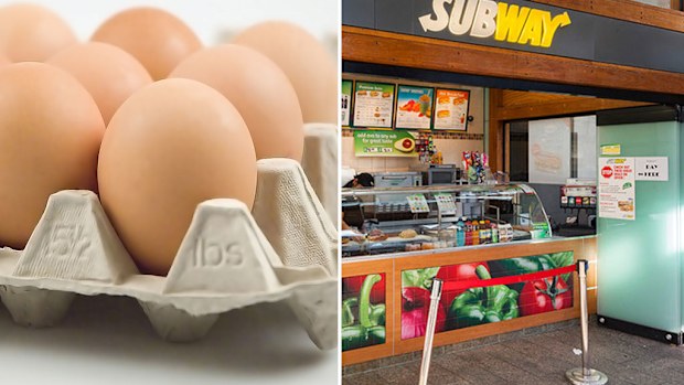 Subway is making the move to free range eggs.
