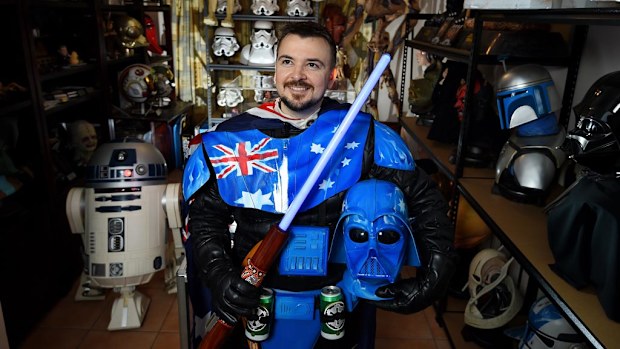 Mick Fett started his collection in the late 90s. (AAP)