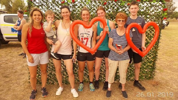 Heart mum race