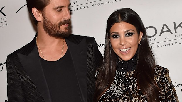 Baby daddy: Kourtney Kardashian and Scott already have three children together - what's one more?
