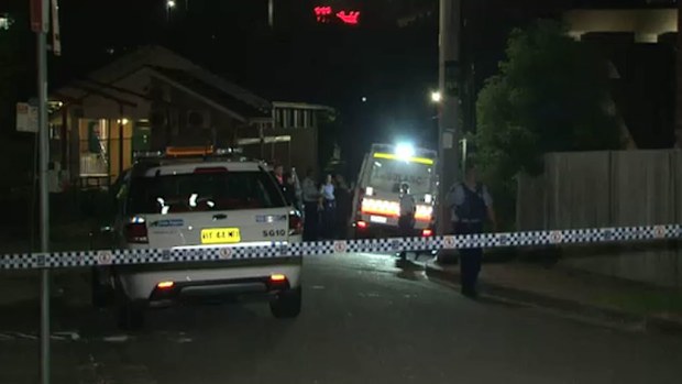 Police fired a stun gun at the intruder. (9NEWS)