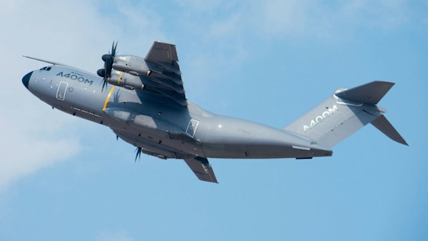 An Airbus A400M. (AAP)
