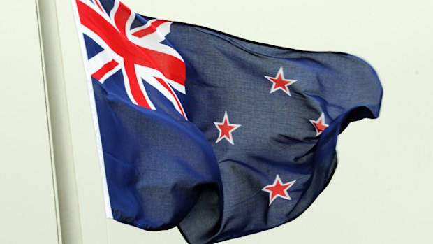 The New Zealand flag. (AAP)