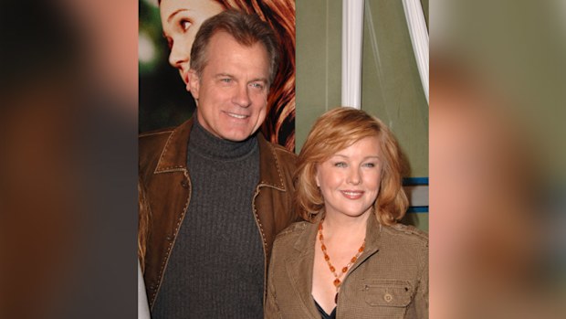 Stephen Collins and Faye Grant before child molestation claims destroyed their marriage.  (GETTY)