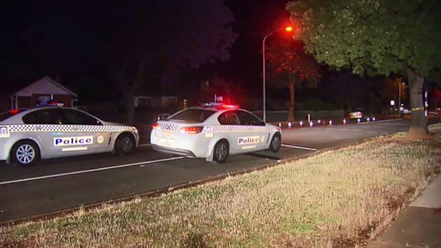 Police at the scene. (9NEWS)