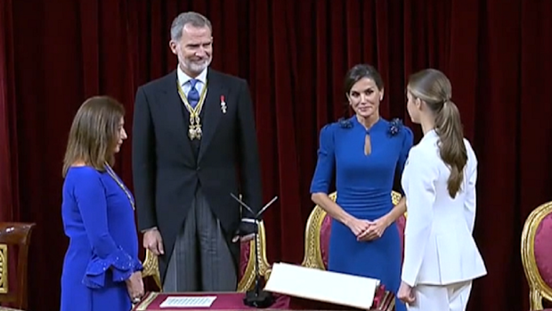 Princess Leonor of Spain swears oath