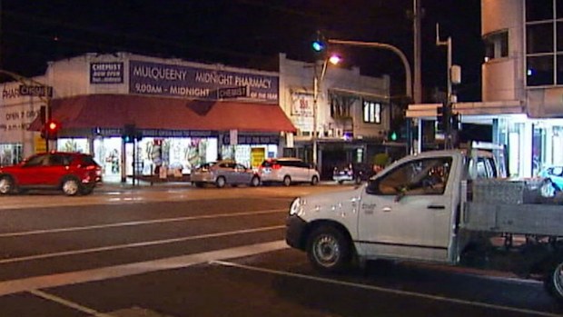 The girl was reportedly crossing the road with her parents. (9NEWS)