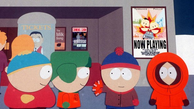 The boys from South Park: Cartman, Kyle, Stan and Kenny. The South Park game has run afoul of Australian classification board. (Supplied)