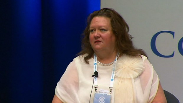 Gina Rinehart. (9NEWS)