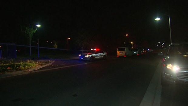 A man's body has been found on a Melbourne road. (9NEWS)