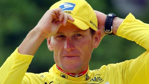 Disgraced cyclist Lance Armstrong. (AAP)
