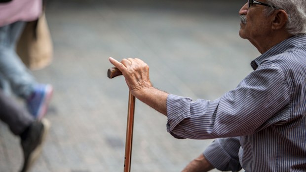 An older Australian man. (AAP)