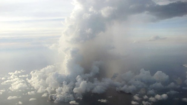 Hunga Tonga-Hunga Ha'apai last erupted in 2009. (AAP)