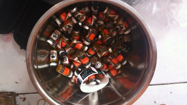 Some of the items seized by police. (NSW Police)