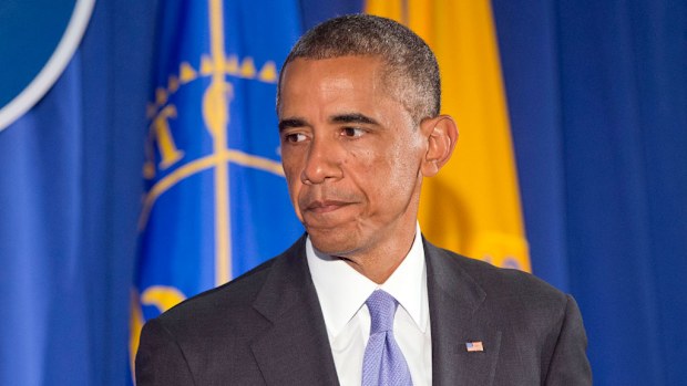 US President Barack Obama.